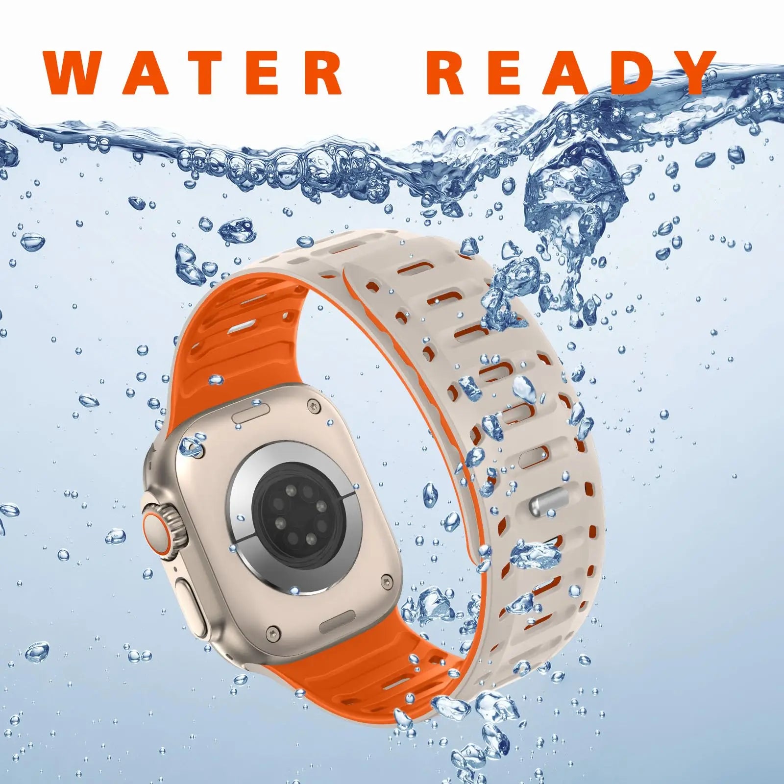 Sport Silicone Magnetic Strap For Apple Watch