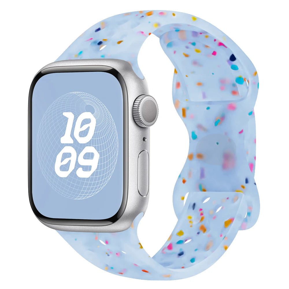 Summer Silicone Strap For Apple Watch