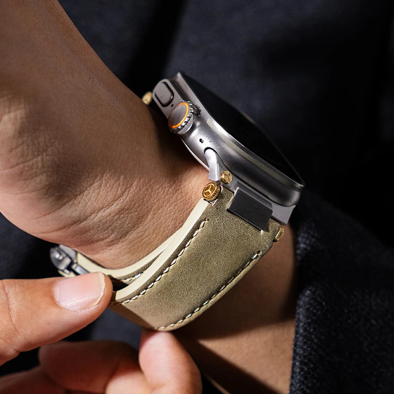 Premium Leather Band for Apple Watch
