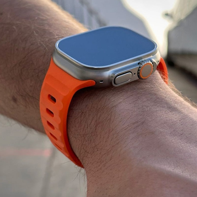 Soft Silicone Strap for Apple Watch