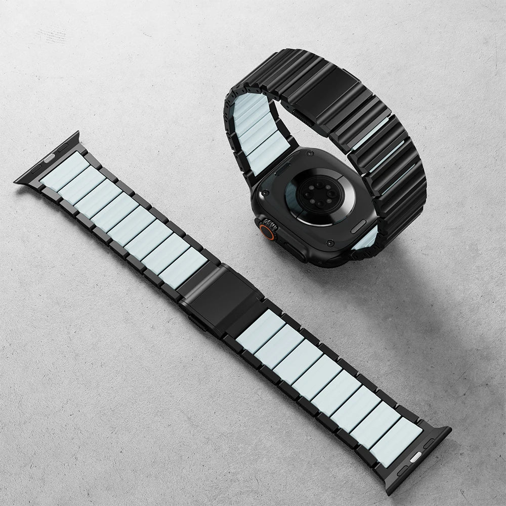 Titanium Flow Magnetic Strap for Apple Watch