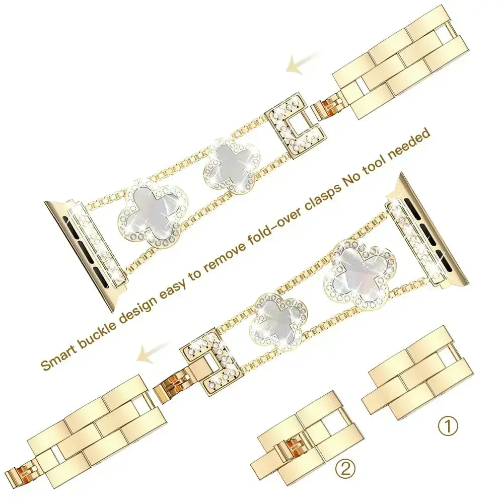 Diamond Clover Strap for Apple Watch