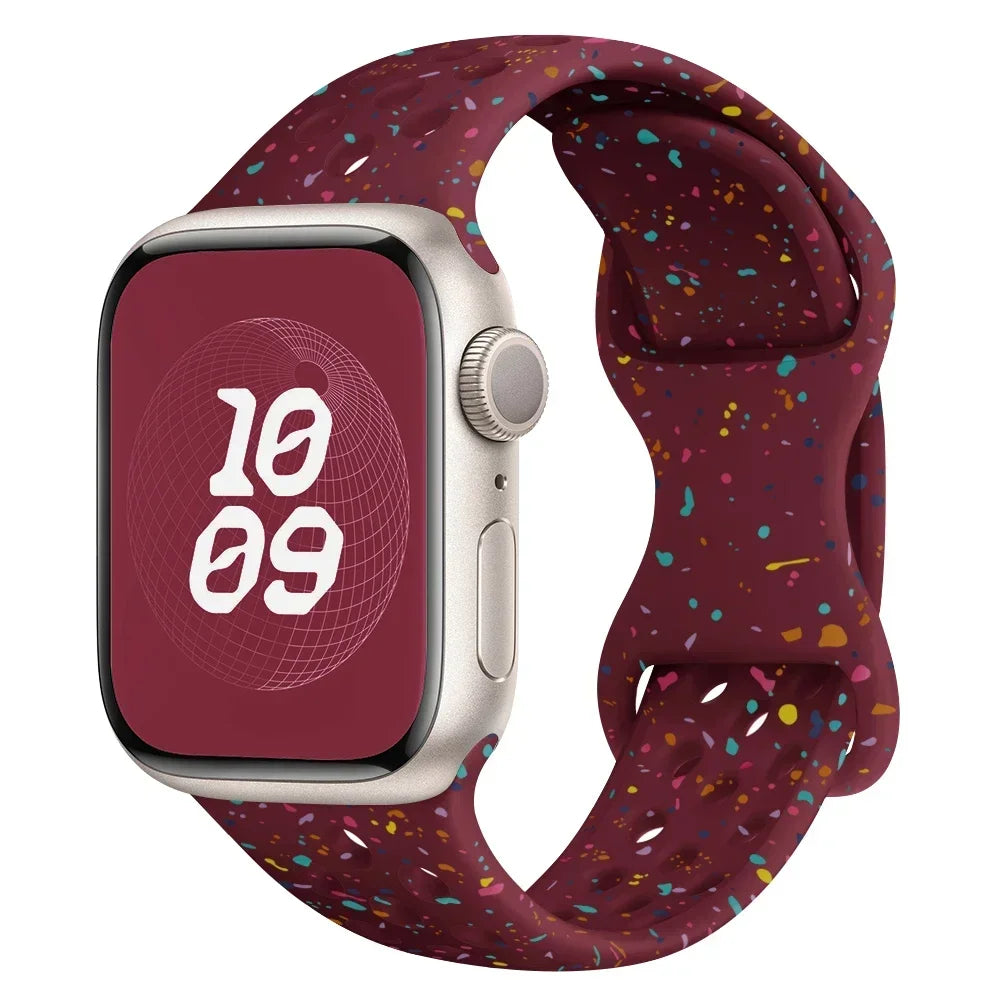Summer Silicone Strap For Apple Watch
