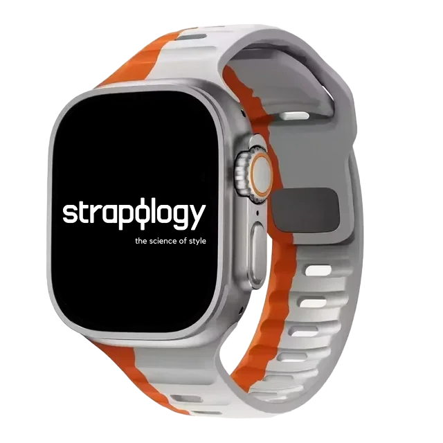 Soft Silicone Dual Strap for Apple Watch