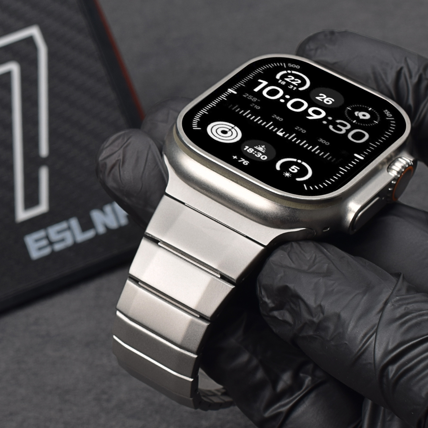 Stainless Steel Link Strap For Apple Watch