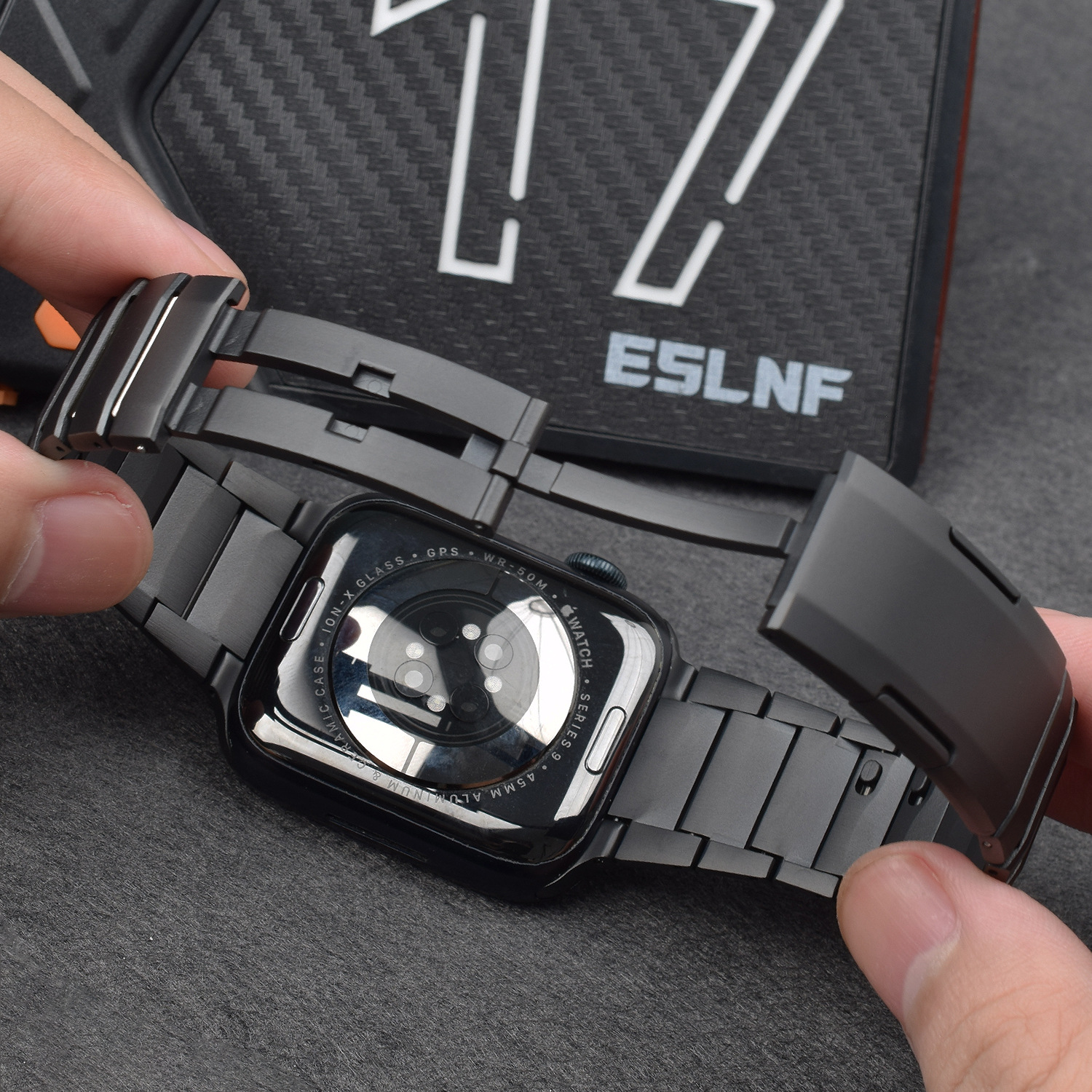 Stainless Steel Link Strap For Apple Watch
