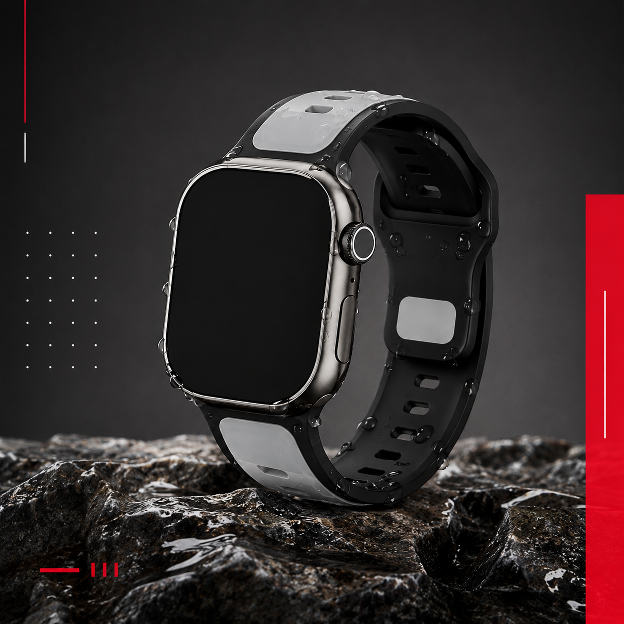 Silicone Sports Strap for Apple Watch