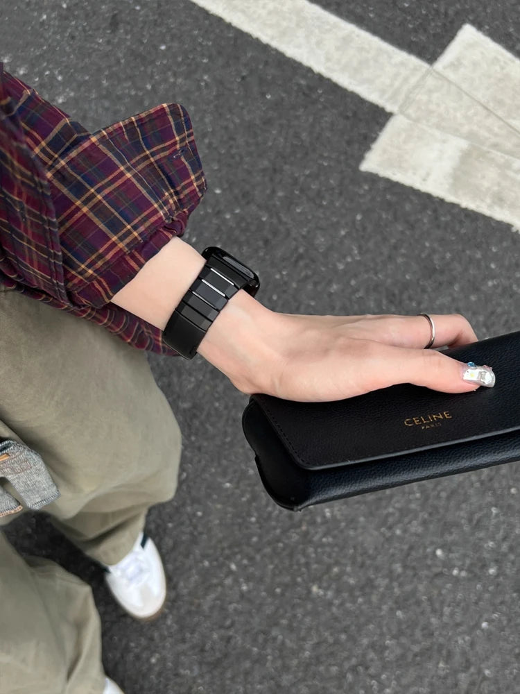 Stainless Steel Link Strap For Apple Watch