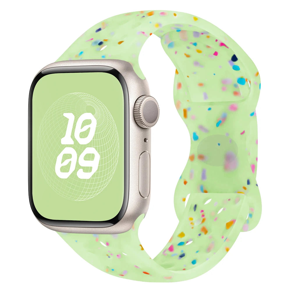 Summer Silicone Strap For Apple Watch