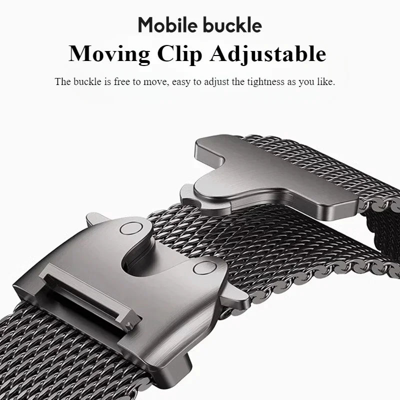 Ultimate Titanium Milanese Loop Strap for Apple Watch