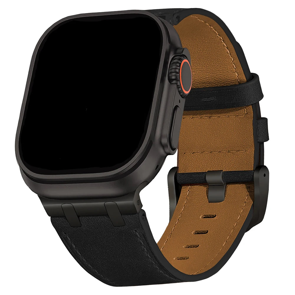 Cowhide Leather Band for Apple Watch
