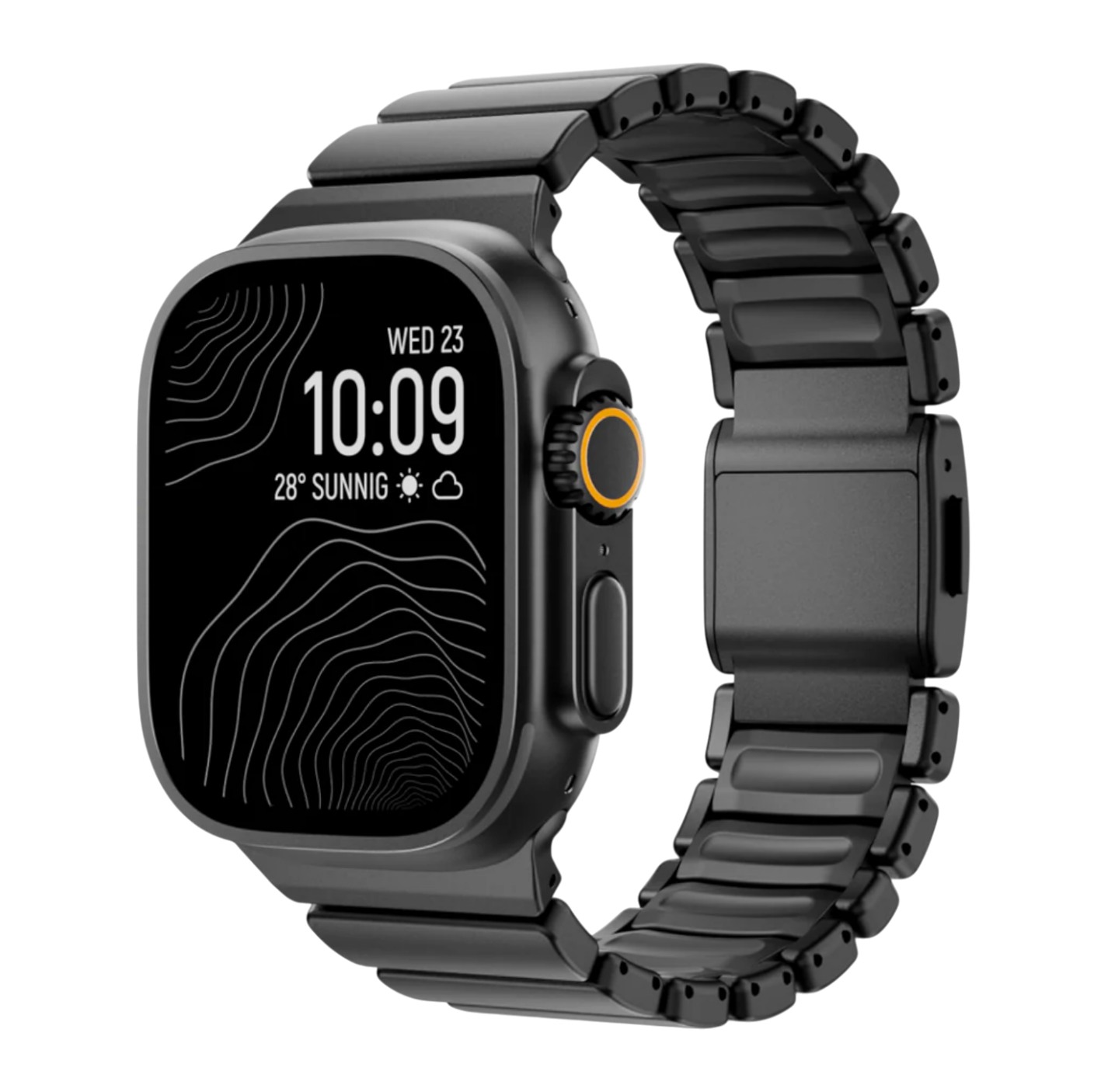 Titanium Silicone Magnetic Strap for Apple Watch