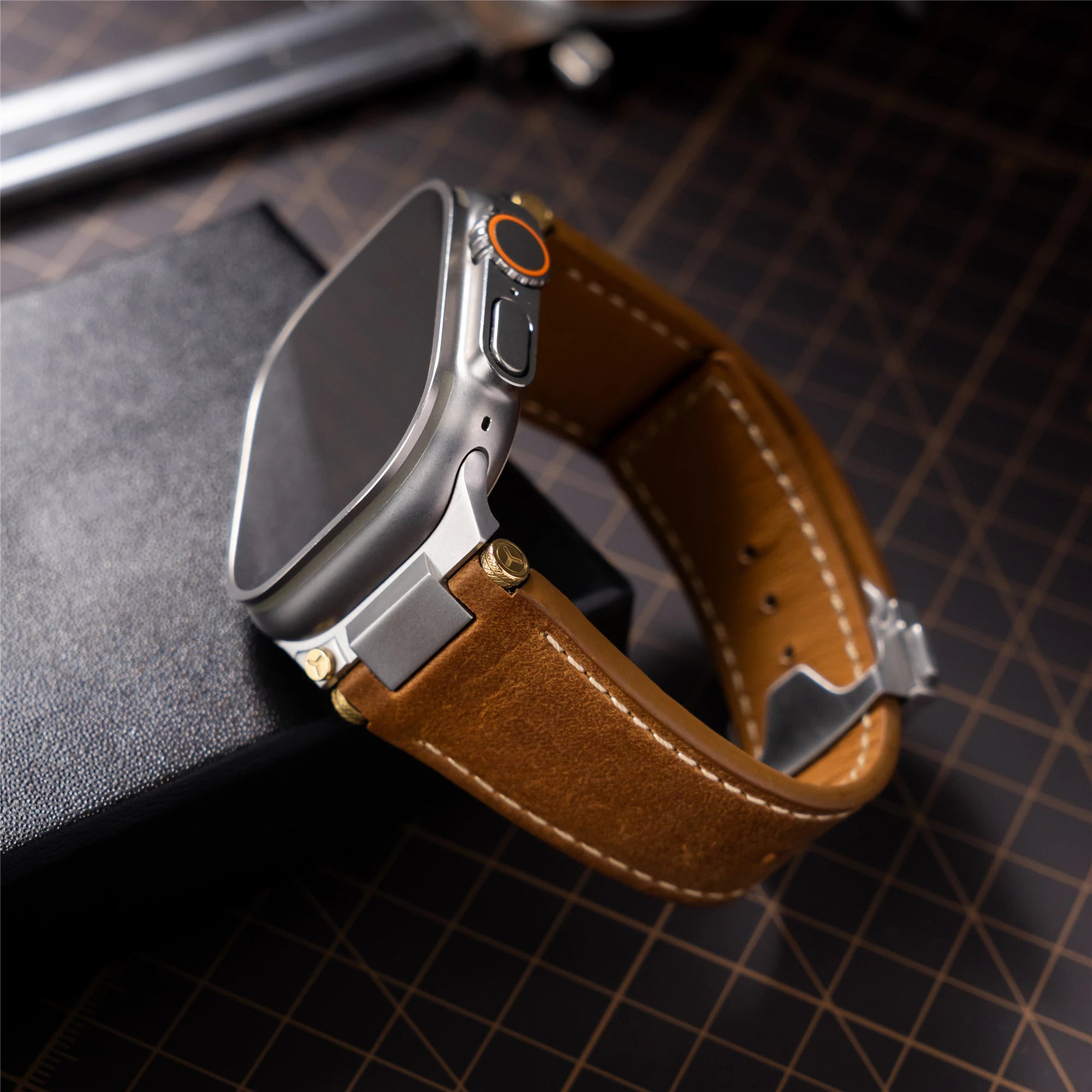 Premium Leather Band for Apple Watch