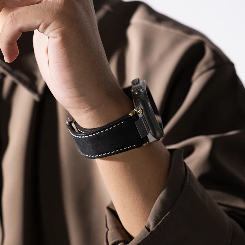 Premium Leather Band for Apple Watch