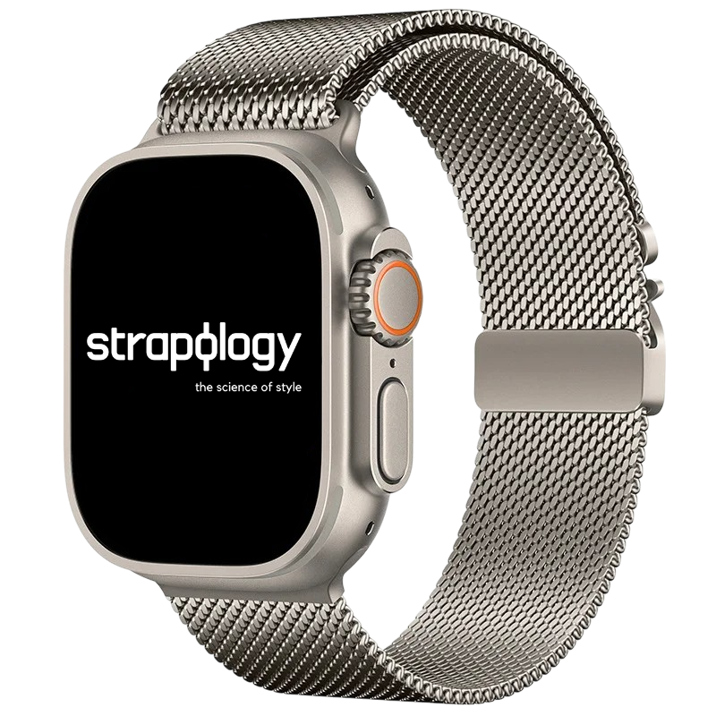 Ultimate Titanium Milanese Loop Strap for Apple Watch