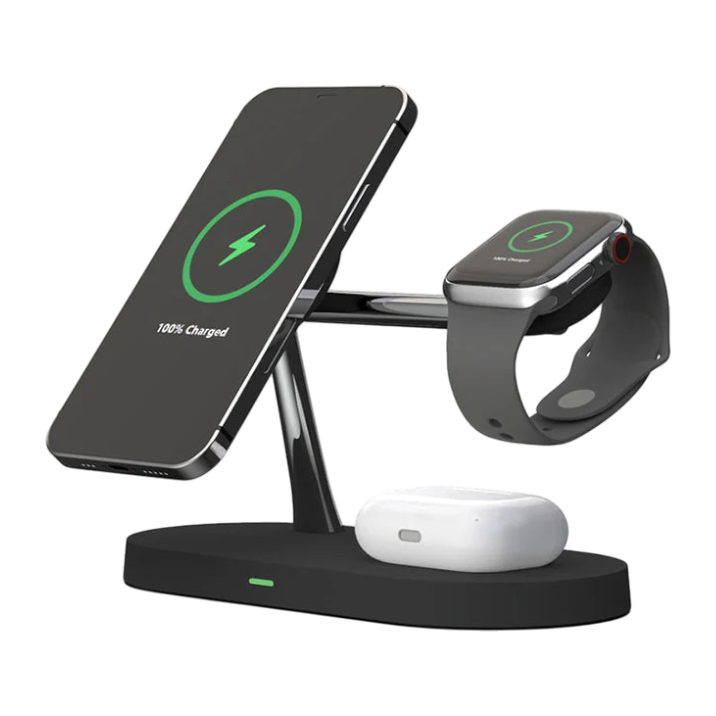 3 in 1 Wireless Magnetic Charger Stand For iPhone and Apple Watch