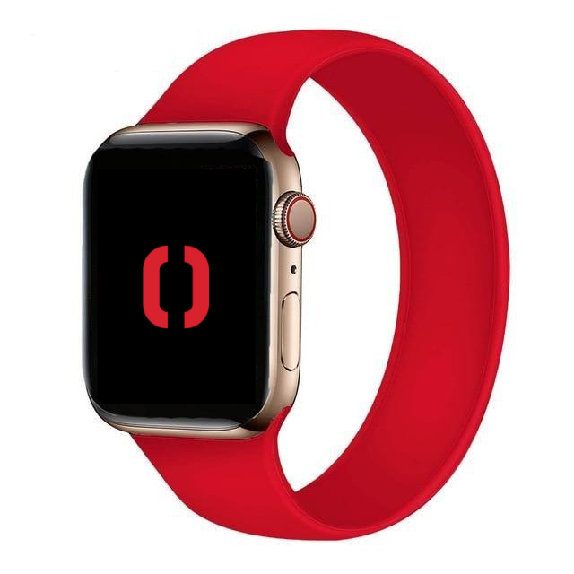 Silicone Elastic Loop Band for Apple Watch